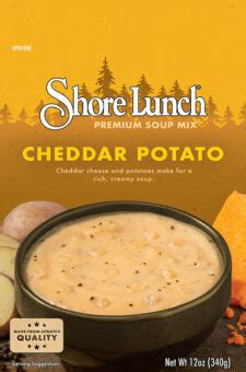 Cheddar Potato Soup Mix Shore Lunch