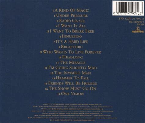 Queen "Greatest Hits II" album gallery