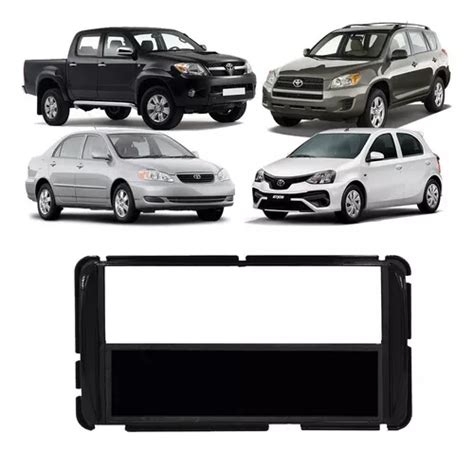 Moldura Painel Din Corolla Etios Hilux Rav Som Dvd Mercadolivre