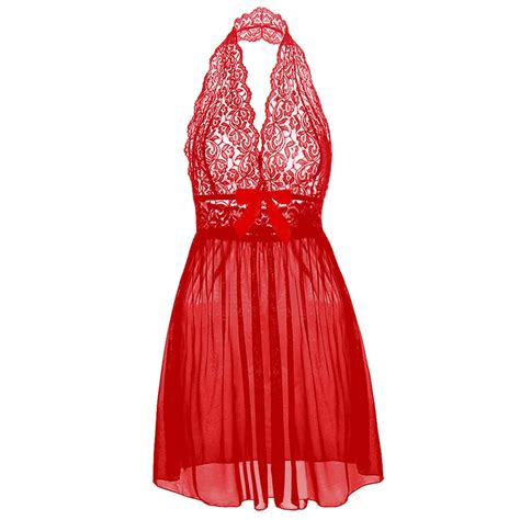 Sexy Exotic Plus Size Woman Female Lace Sleepwear Lingerie Set Women