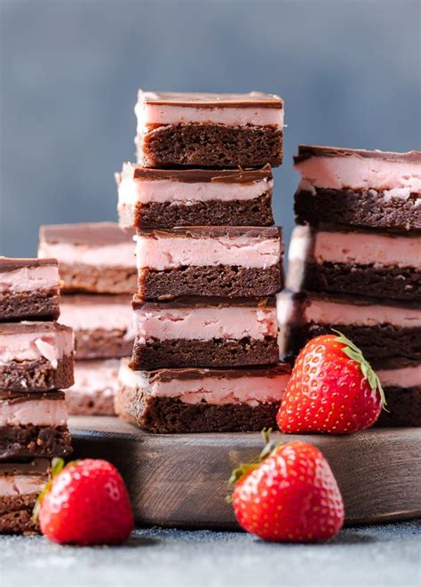 Strawberry Brownies Strawberry Brownie Recipe VIDEO