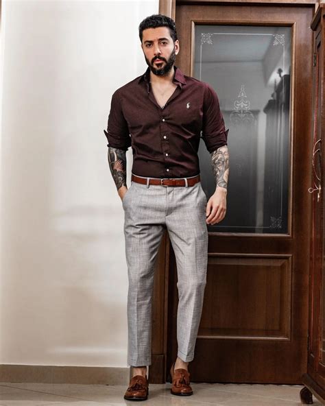 Brown Shirt Matching Pants Brown Shirt Combination Pant Ideas Men S