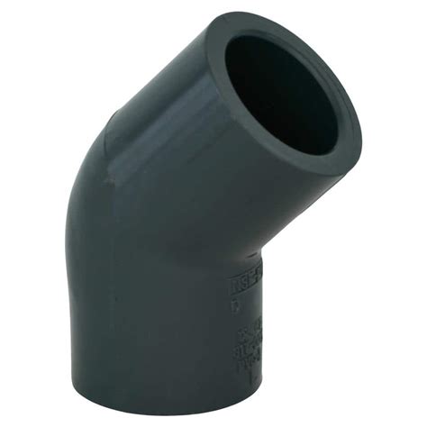 Charlotte Pipe 12 In Schedule 80 Pvc 45 Degree S X S Elbow Fitting