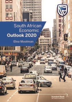 Outlook 2020 South African Economic Elna Moolman Standard Bank