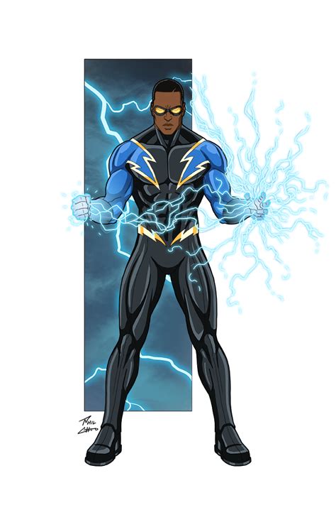 Black Lightning Commission By Phil Cho On Deviantart