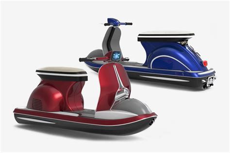 Jet Vespa Concept By Lazzarini Design Hiconsumption