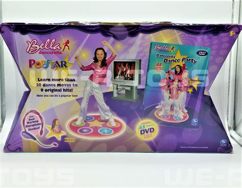 Bella Dancerella Pop Star Studio Dance Game with DVD and Head Set - Walmart.com