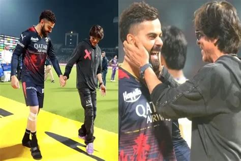 Ipl 2023 Shahrukh Khan Dance With Virat Kohli On Jhume Jo Pathan Song