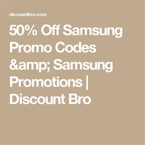 50 Off Samsung Promo Codes And Samsung Promotions Promo Codes Coupon