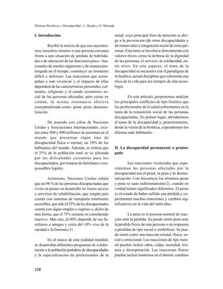 Bioetica Y Discapacidad En El Marco De La Tica Pdf