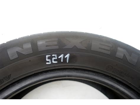 Letní Nexen 215/55R16 - 4ks - vzorek cca 5,8 mm - Motolab.cz