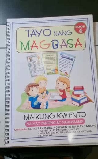 Magbasa Book 4 Tagalog Maikling Kwento Pagsasanay Sa Pagbasa Kwentong May Tanong At Mga Aralin