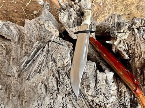 16 Inch Bowie Handmade High Carbon 1095 Bowie Knife Etsy