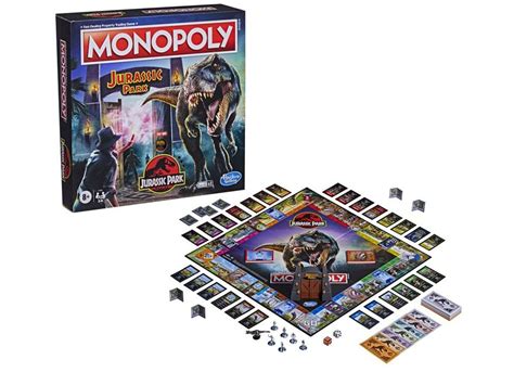 Monopoly Jurassic Park Board Game - Team Toyboxes