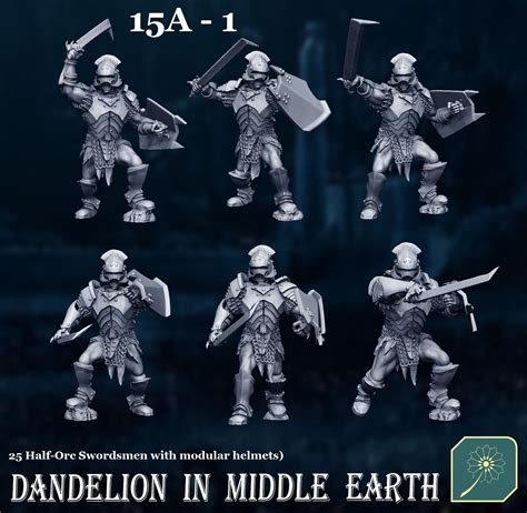 Forked Fortress Half Orc Swordsmen Variants From Dandelion Wardens