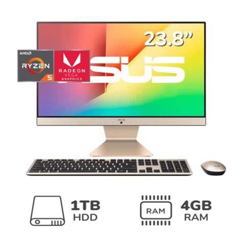 Desktop Asus All In One M241dak Ba190t Amd Ryzen 5 3500u 1tb