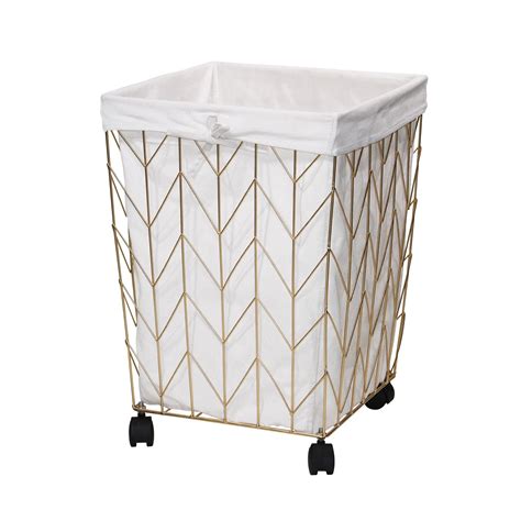 clothes hamper on wheels