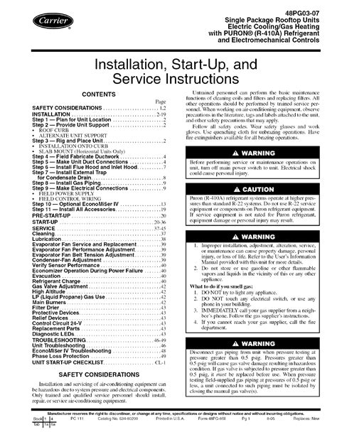 Carrier Mini Split Installation Manual