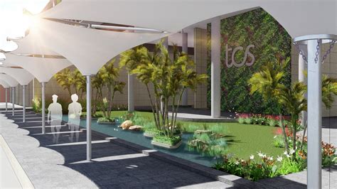 DESIGN ACCORD Landscape Projects Detail TCS Lucerna Noida