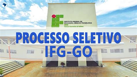 IFG GO abre seleção para professor no campus de Valparaíso de Goiás