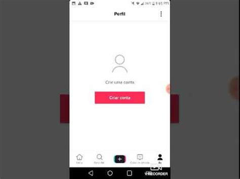 Como Criar Uma Conta No Tik Tok Muito F Cil Youtube