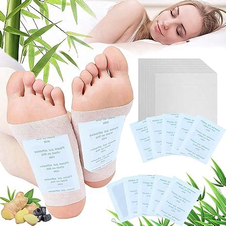 Bandoo Detox Foot Pads to Remove Toxins, 100 Foot Pads & 100 Adhesive ...