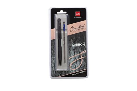 Cello Signature Carbon Refill Pack Blue Ink 1 Ball Pen 1 Refill