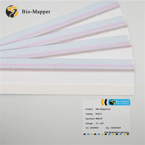 Best HBs AntigenTest Uncut Sheet Exporter and Manufacturer | Bio-mapper