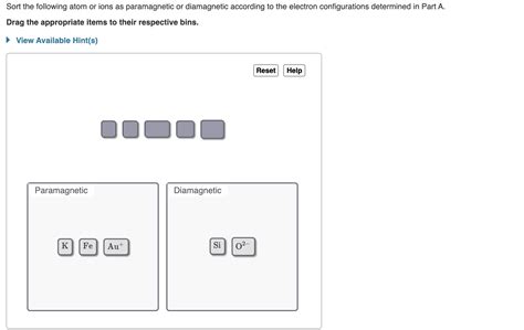 Diamagnetic Electron Configuration