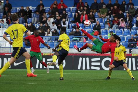 Sub 19 Portugal vence Suécia 1 0 na Ronda de Elite golo no