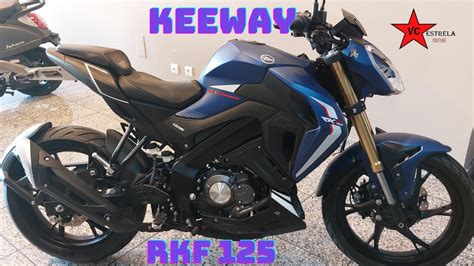 Keeway Rkf Azul Youtube