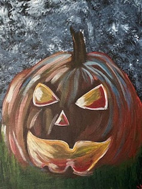 Jack O Lanterns Jack O Lantern Painting Pumpkin Painting | Etsy