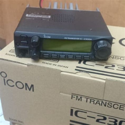 Jual Rig Icom Ic 2300 H Ic2300 65watt Icom 2300h Vhf Garansi 1 Tahun