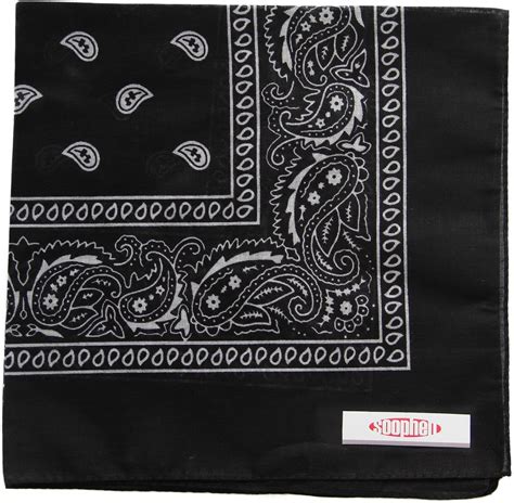 Black Bandana Pattern | Catalog of Patterns