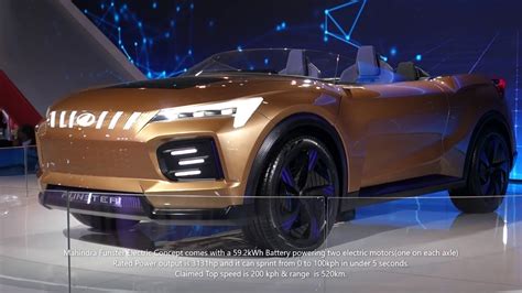 Mahindra Funster Electric Concept Showcased At The Auto Expo