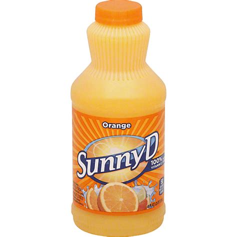 Sunny D Citrus Punch Orange Flavored Orange Foodtown