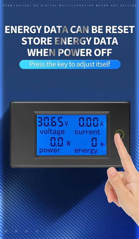 Pzem V V Voltage Current Energy Electric Power Meter Dc