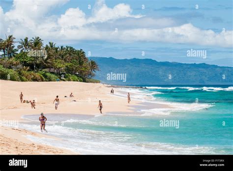 Sunset Beach North Shore Oahu Hawaii United States Of America