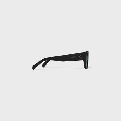 BLACK FRAME 53 SUNGLASSES IN ACETATE - BLACK | CELINE