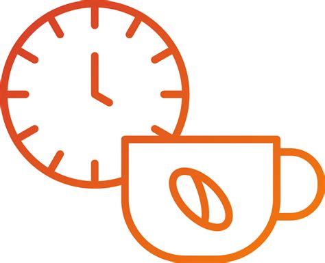 Coffee Break Icon Style 21646910 Vector Art At Vecteezy