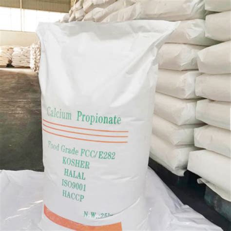 Bulk E282 Calcium Propionate C3h5o2na 25kg Bags Food Additives Granular