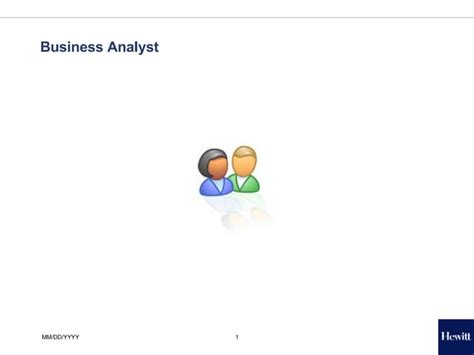 Business Analyst | PPT