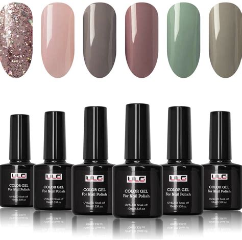 Gel Nail Polish 6 Colors The Coupon Thang