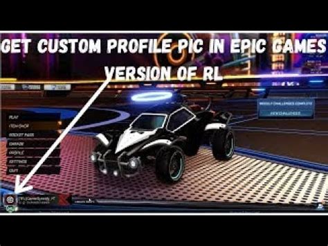 How To Get Custom Profile Picture In Epic Games Version Of Rocket