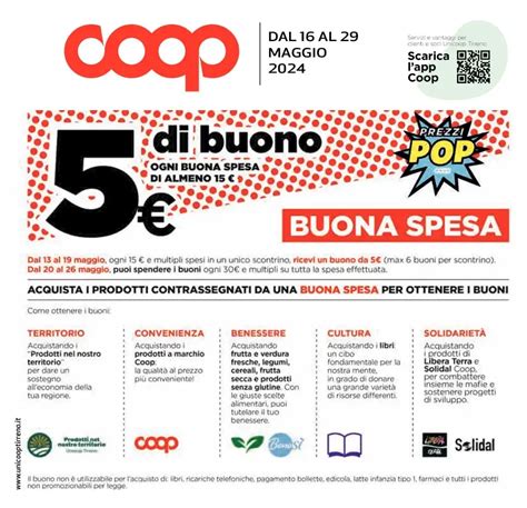 Anteprima Volantino Coop Buona Spesa Fino Al 29 Dal 16 05 2024