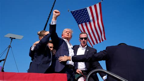 Iconic Pic Of Bloodied Trump Punching Air After Assassination Bid Will