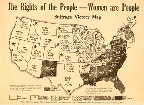 Education From Lva Suffrage Victory Map