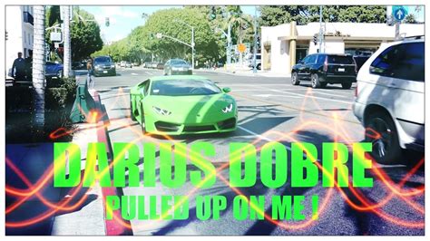 Dobre Brother Darius In My Vlog With The Lamborghini Hurucan