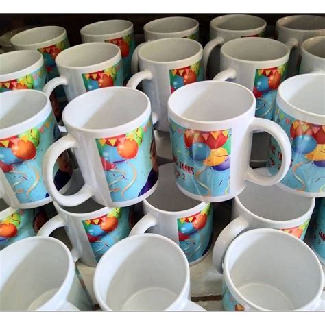 Cetak Mug Putih Custom Murah Lazada Indonesia