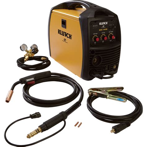 Klutch Mig 140si Inverter Powered Wire Feed Mig Welder Spoolgun Ready